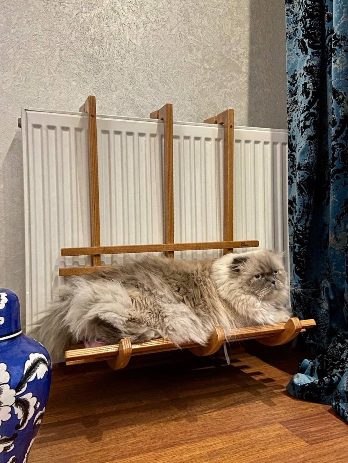Wooden Cat Window Hanging Hammock Radiator Pet Hammock Bed Etsy