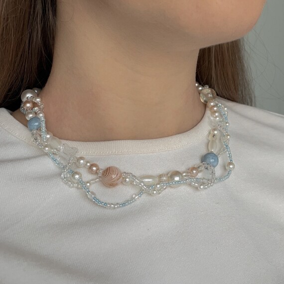 Layers Of Luster Rhinestone Choker Set