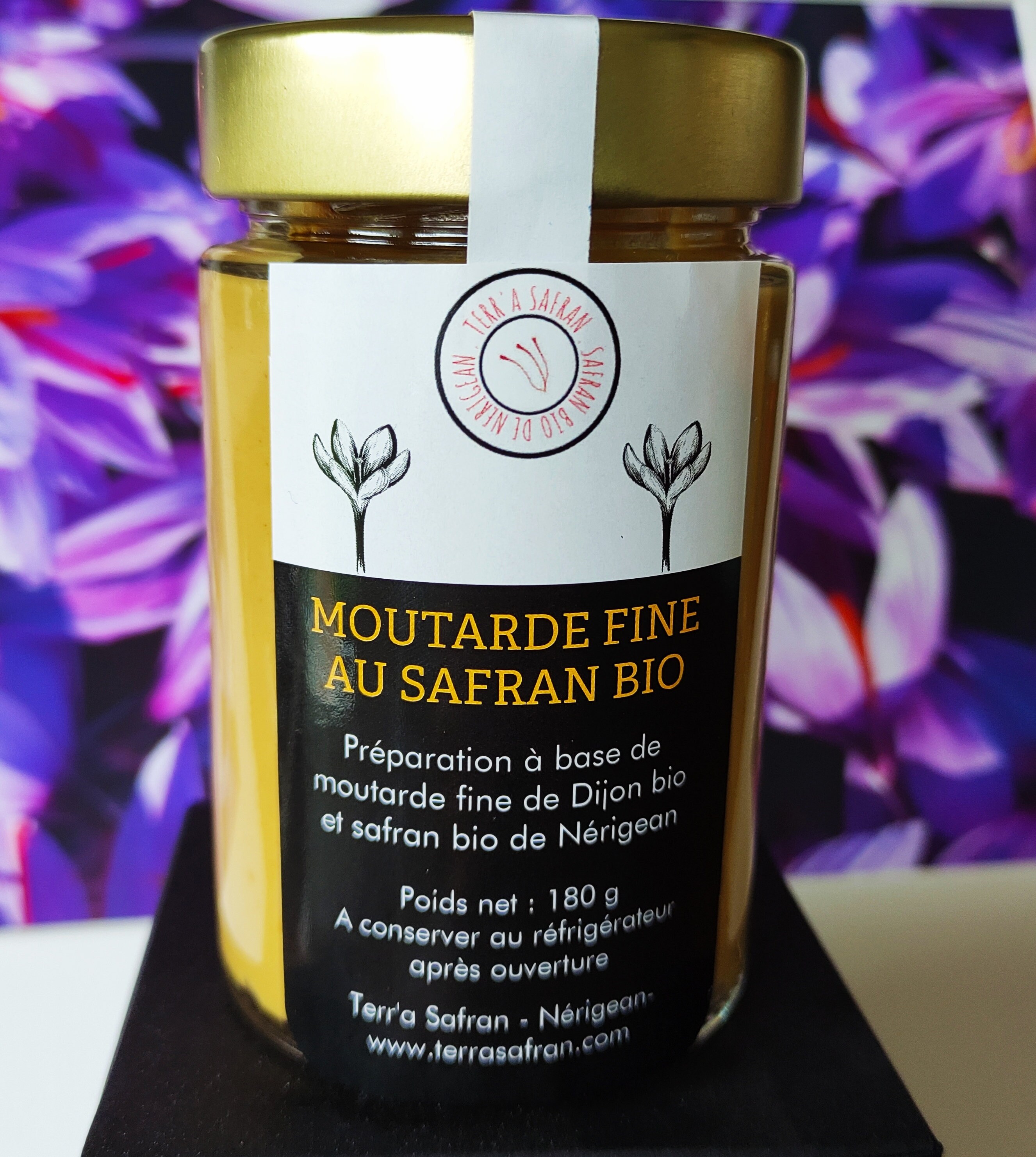 Moutarde Fine Au Safran