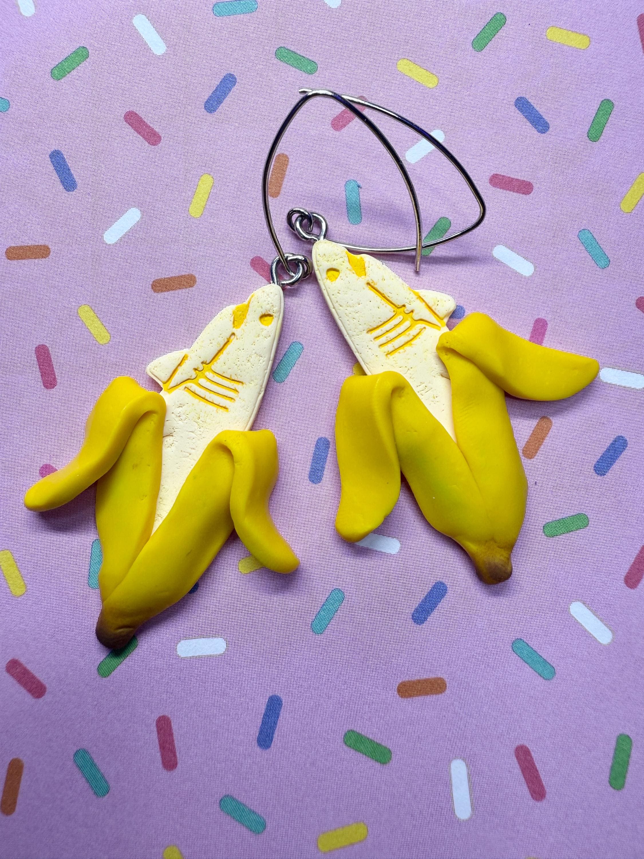 Banana Fish Earrings - Etsy