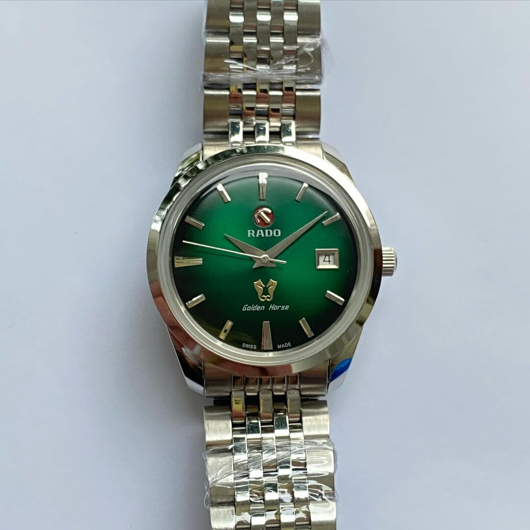 Pre-owned Vintage Rado Diastar Mens Watch: Blue Dial Luxury Timepiece ...