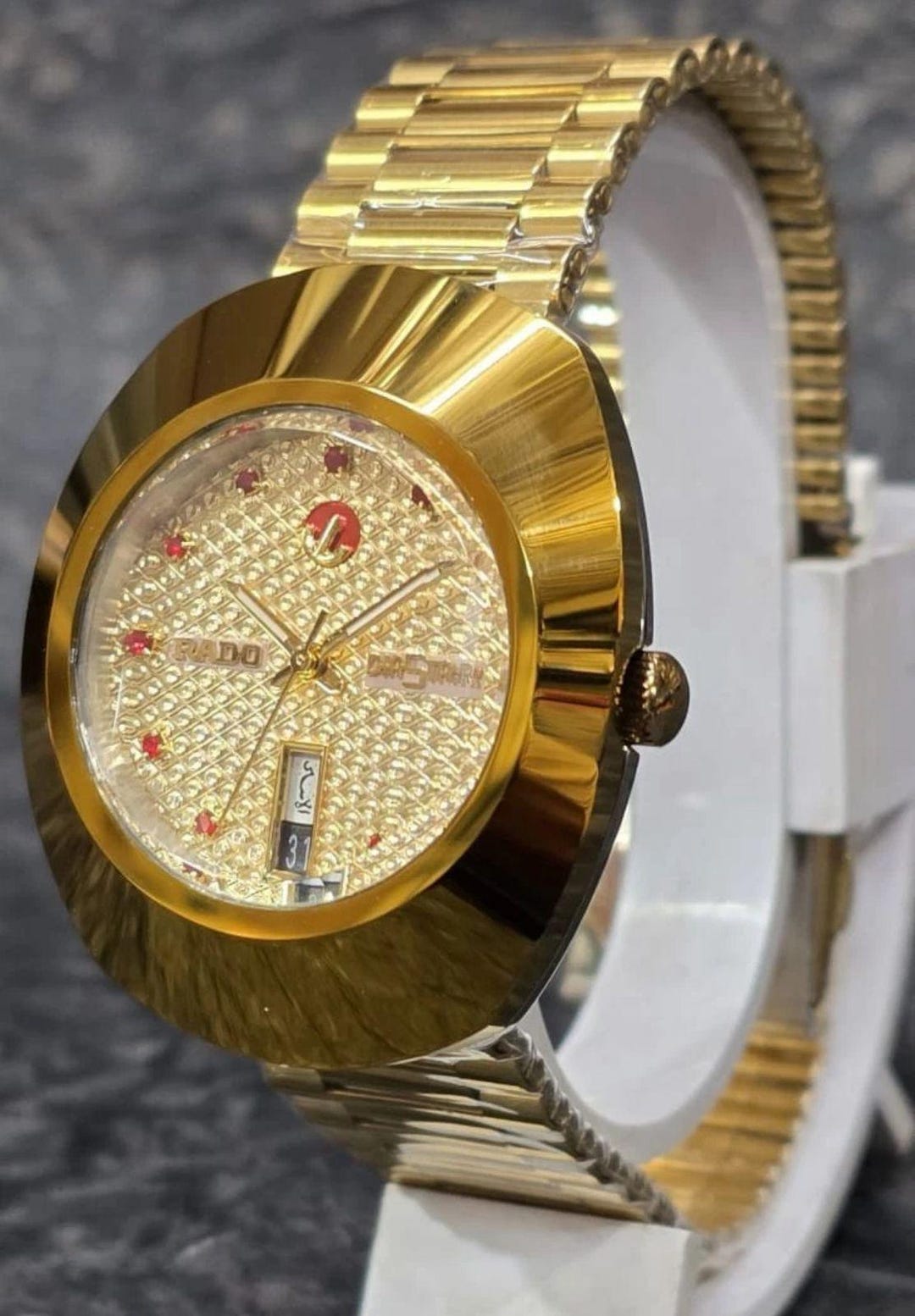 Vintage Pre-owned Rado Diastar Automatic Watch Gold - Etsy