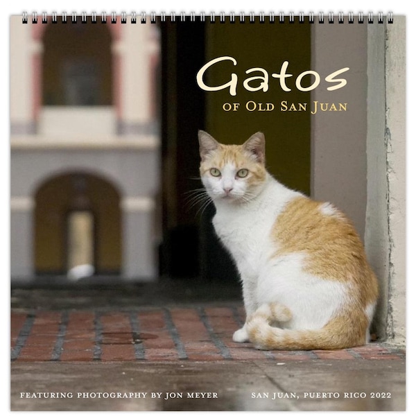 Gatos van Old San Juan. Wandkalenders (US &CA)