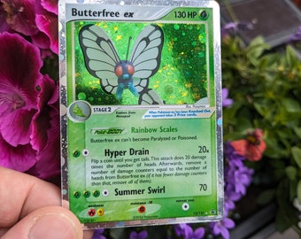 Carte Pokémon personnalisée Butterfree EX (PROXY)