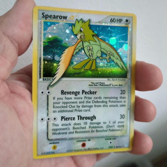 pokemon spearow card Expedition end display Spearow - EX Sandstorm -