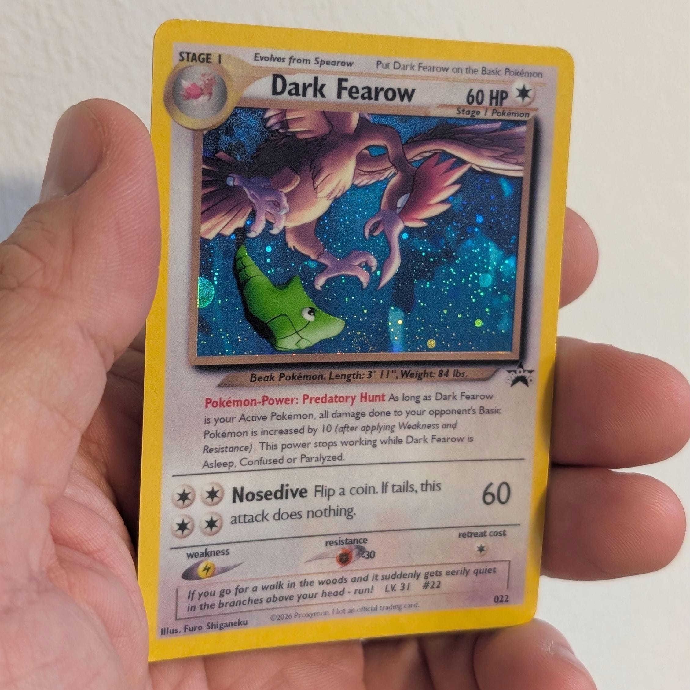 Fearow Card - Etsy Fearow Card - Etsy