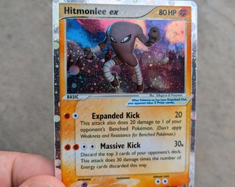 Carte Pokémon personnalisée Hitmonlee EX (PROXY)