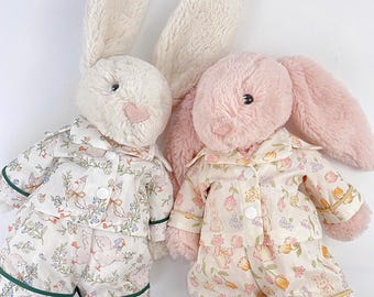 SUPER HOT pajamas for jellycat, Custom Sizes for Bunnies, Perfect for Gifts or Decoration, gifts for nephew, bunny clothes for girls