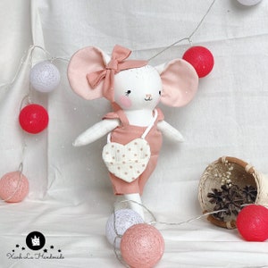 SPECIAL GIFT Mouse Doll with Stylish Outfit, mouse doll, Specially Designed Fabric Mouse Doll for Children.