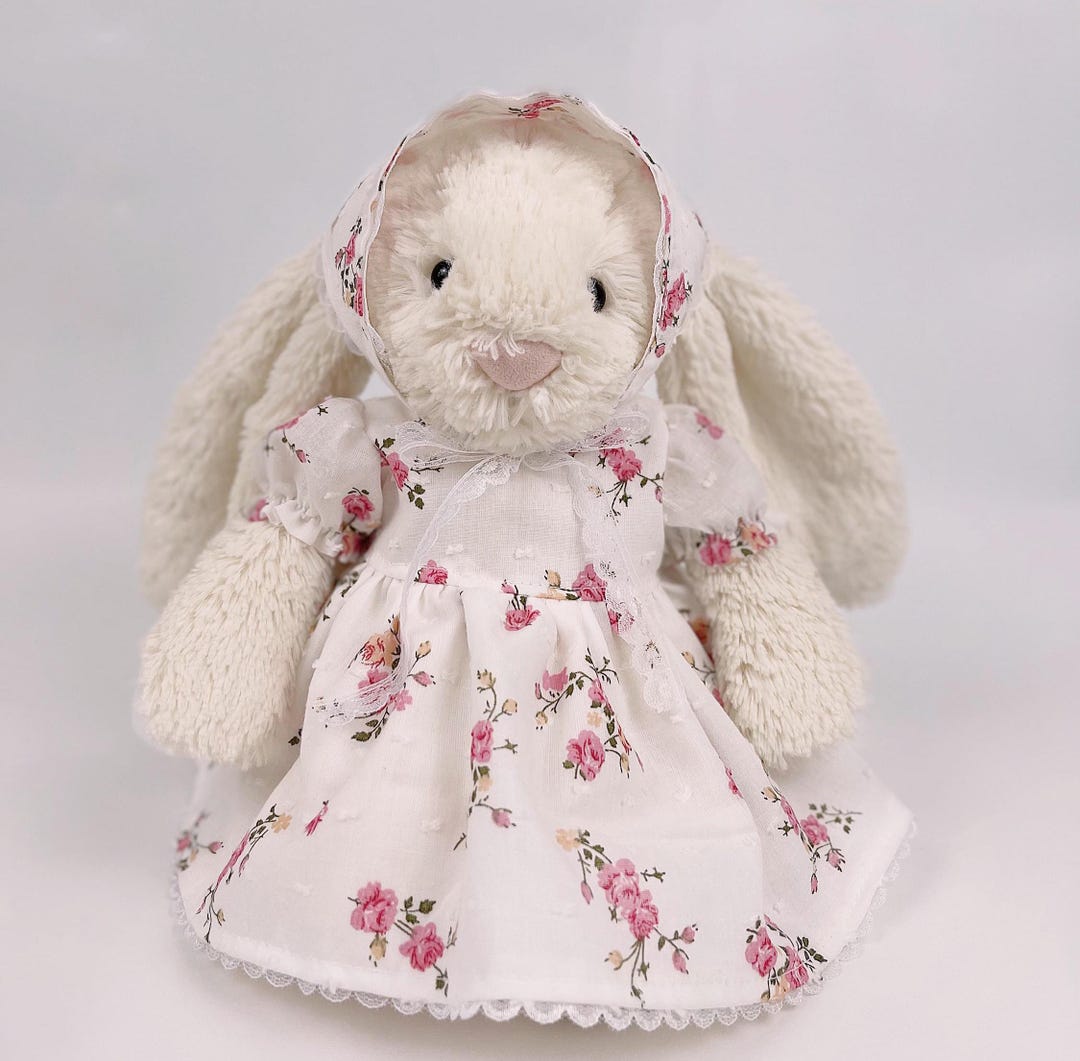 Jellycat Rabbit Decor Handmade Jellycat Bunny Clothing, Outfits Make Your Bunny More Special ...