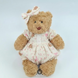 NIEUWE COLLECTIE Bloemenromper voor Bartholomew Jellycat, berenkostuums in verschillende maten, speciale collectie bartholomewbeerkostuums