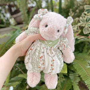 SUPER CUTE Romper for Jellycat bunny, Jellycat bunny clothes, Custom Handmade Bunny Clothes, Special gifts for your child back to school