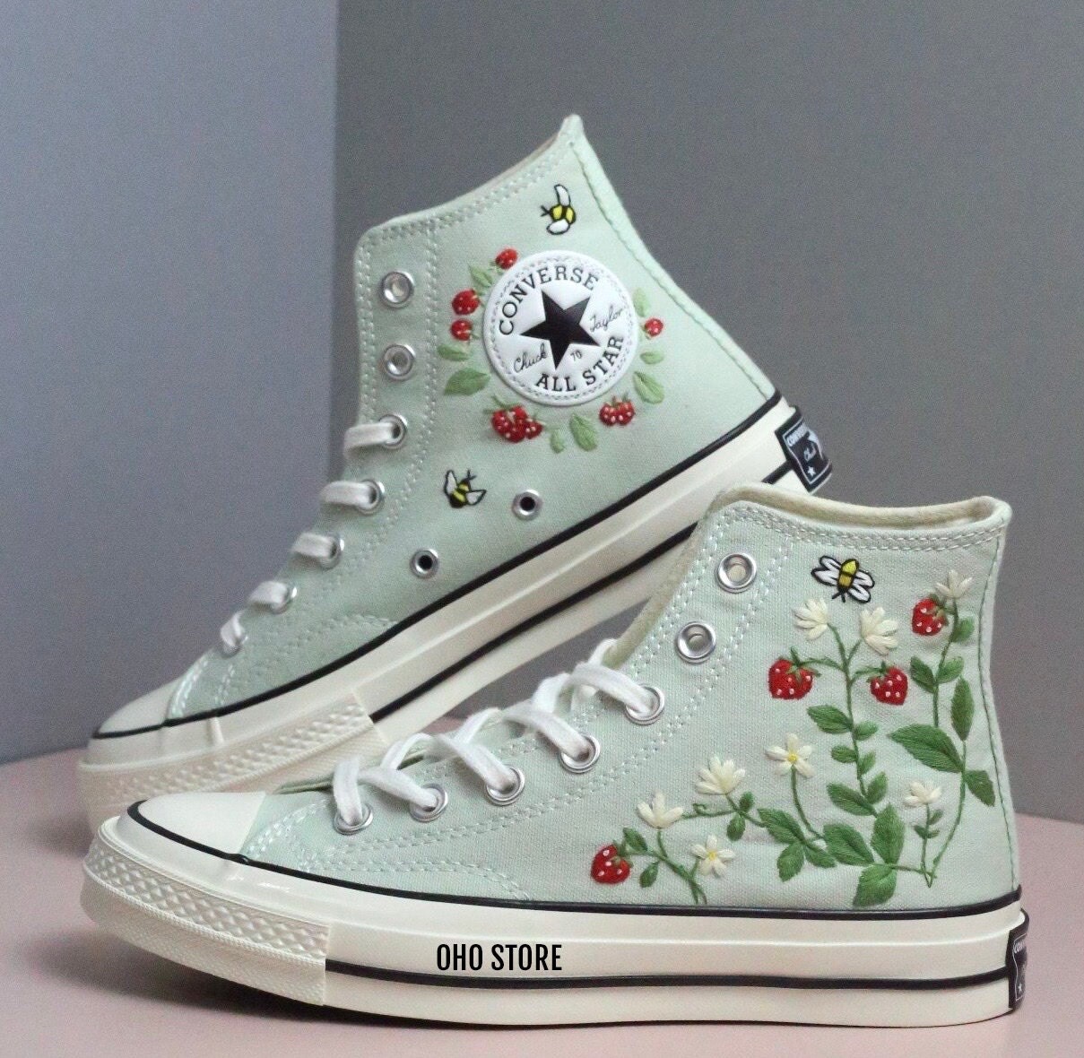 Converse off white imitation sale