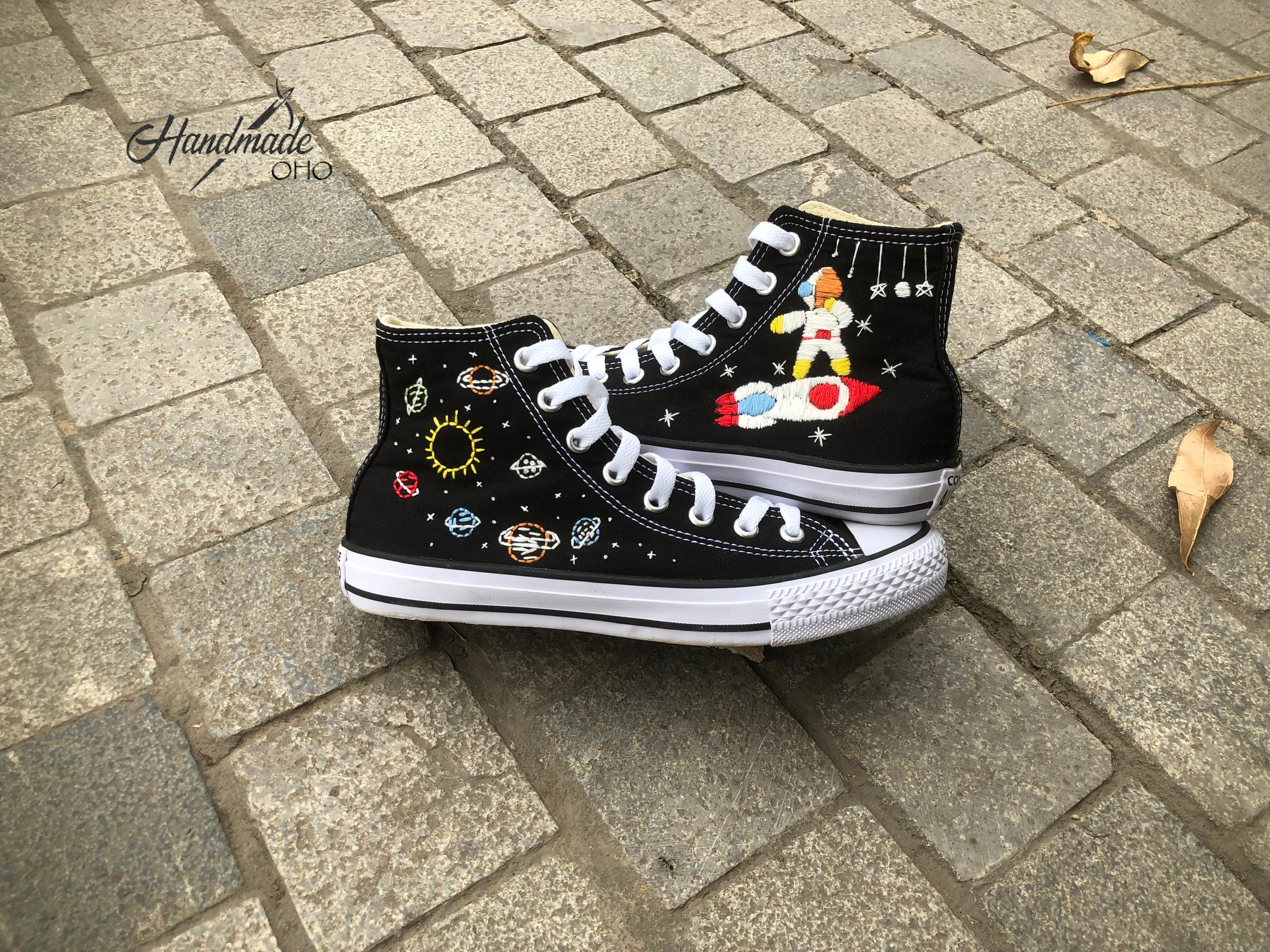 Custom Embroidery Flower Embroidery Custom Converse High - Etsy Ireland Custom Embroidery Flower Embroidery Custom Converse High - Etsy Ireland