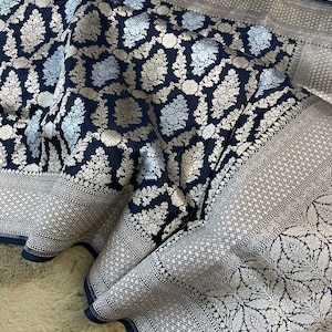 Banarasi pure katan silk handloom saree | pure Banarasi wedding wear saree | Party wear saree