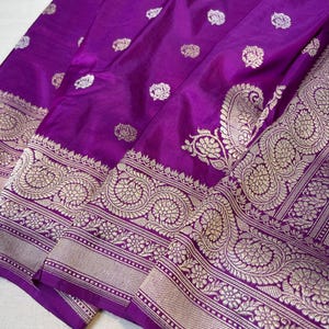 Indian handloom pure banarasi katan silk saree | Bridal saree | Indian saree | Silk saree | Gift for her