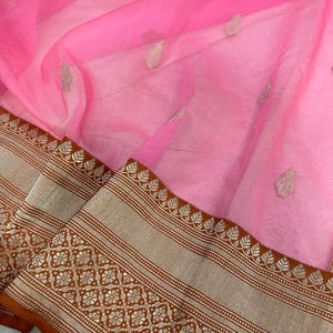 Pure banarasi katan silk andloom saree | Bridal saree | Indian handcrafted saree |