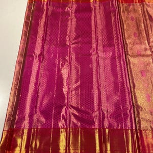 Kanchipuram handloom silk saree | Kanjivaram silk saree | Wedding wear saree | Bridal saree