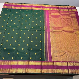 Kanchipuram handloom silk saree | Kanjivaram silk saree | Wedding wear saree | Bridal saree