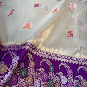 Pure banarasi katan tissue silk handloom saree | Bridal saree | Indian saree |