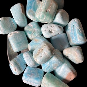 Blue Aragonite Cubes /Tumbles
