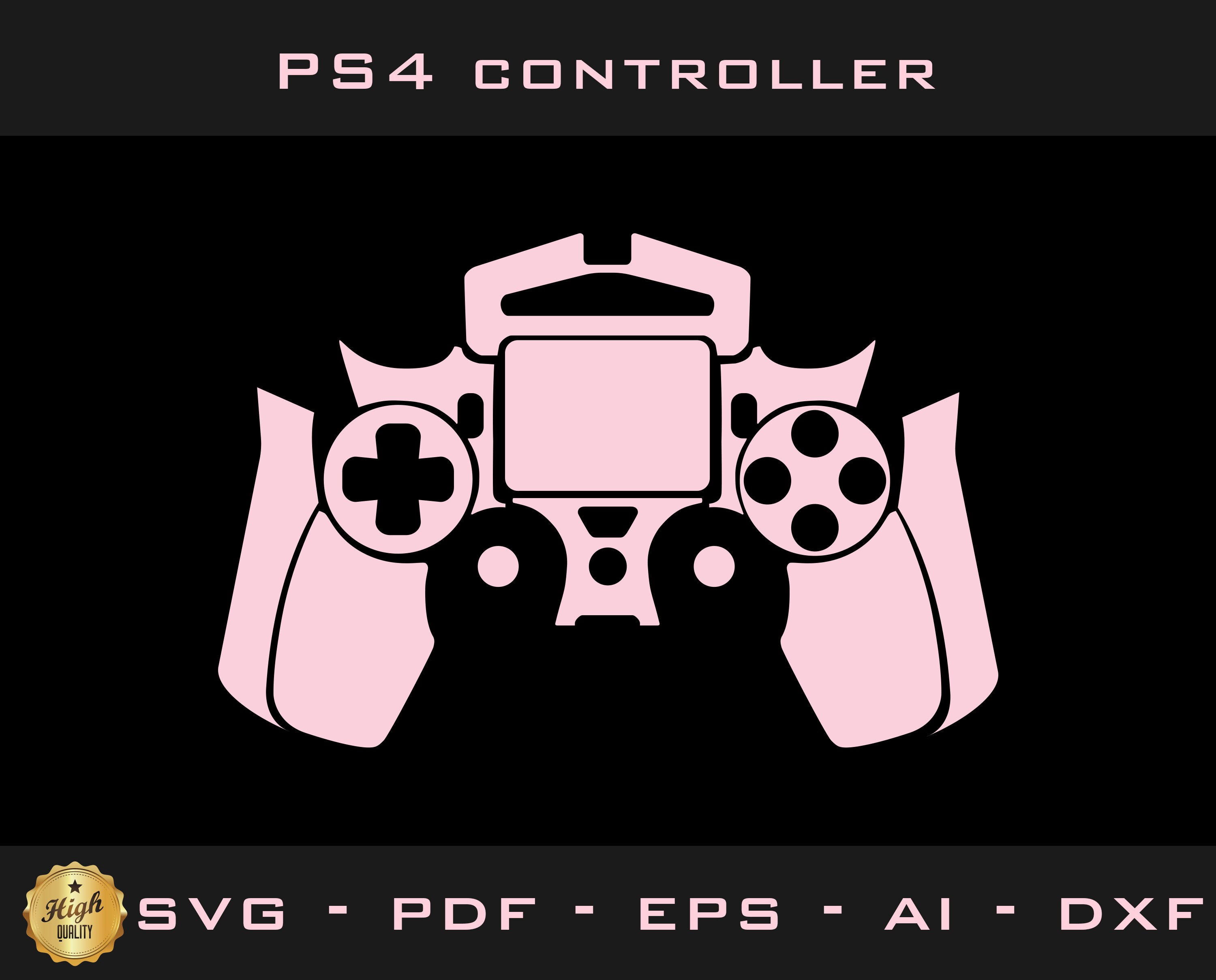 PS4 Controller Skin Template SVG Lupon gov ph