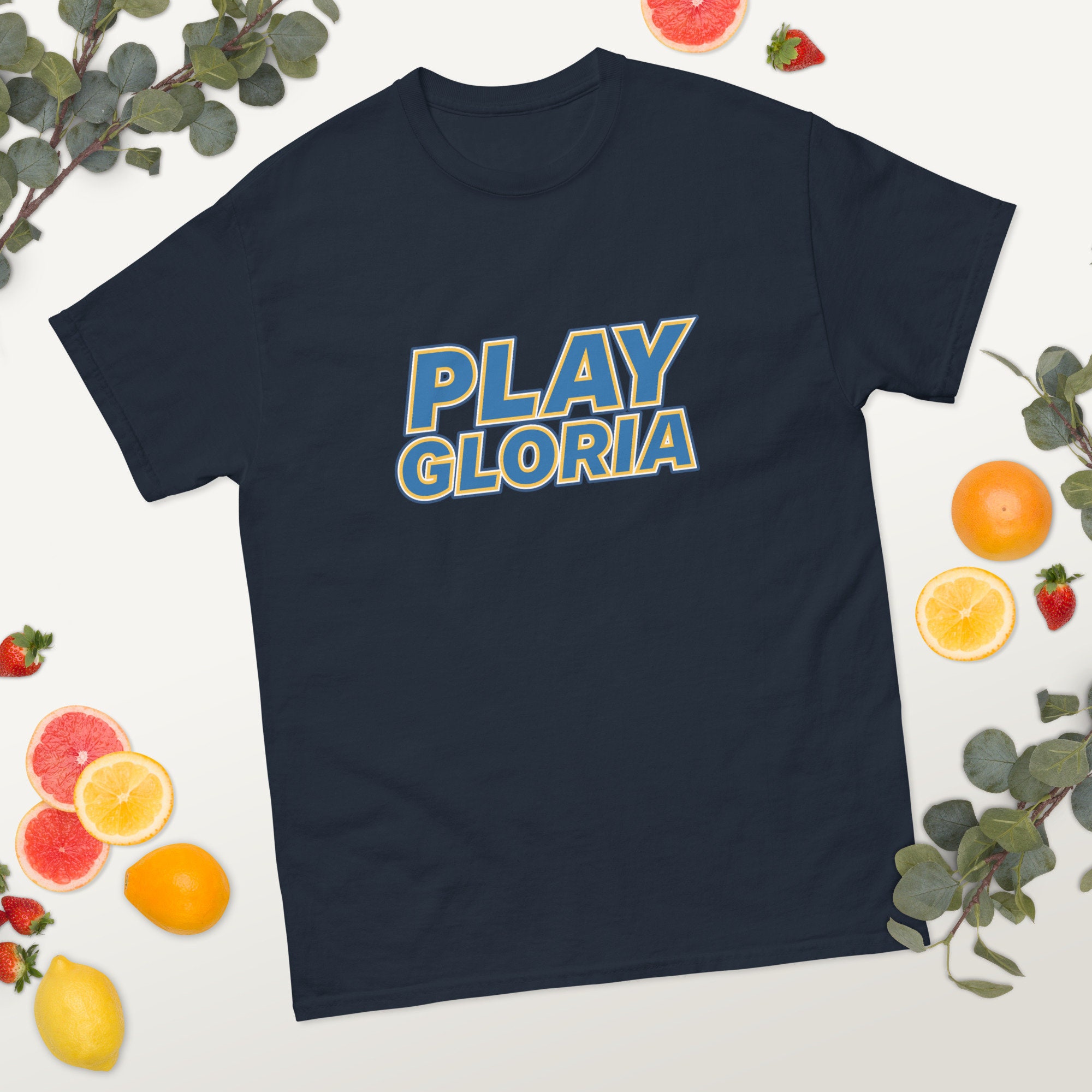 Play gloria st louis blues 2023 shirt, hoodie, sweater, long