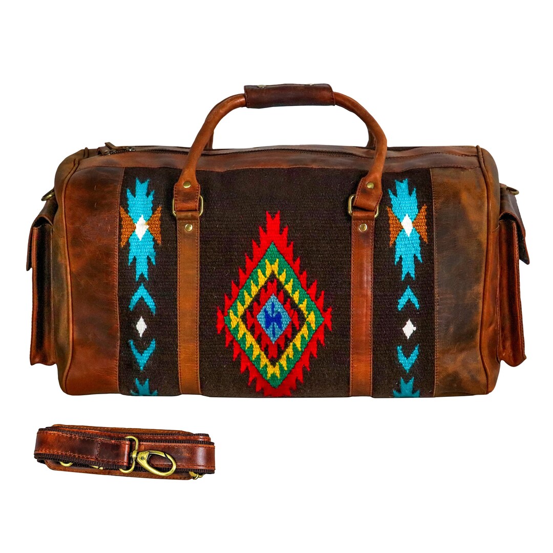 Leather Duffle Bag Unisex Duffel Bag Gift for Him or Her Etsy