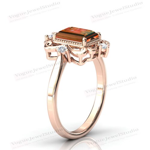 14k Gold Zultanite Engagement Ring Emerald shops Cut Zultanite Gemstone Wedding Ring For Women Color Changing Zultanite Bridal Anniversary Ring