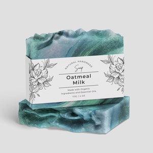 Modello di etichette per sapone, adesivo per etichetta di sapone, etichette per sapone stampabili, confezione di etichette per sapone Canva, etichetta per sapone fatto a mano, involucro per sapone, custodia per sapone