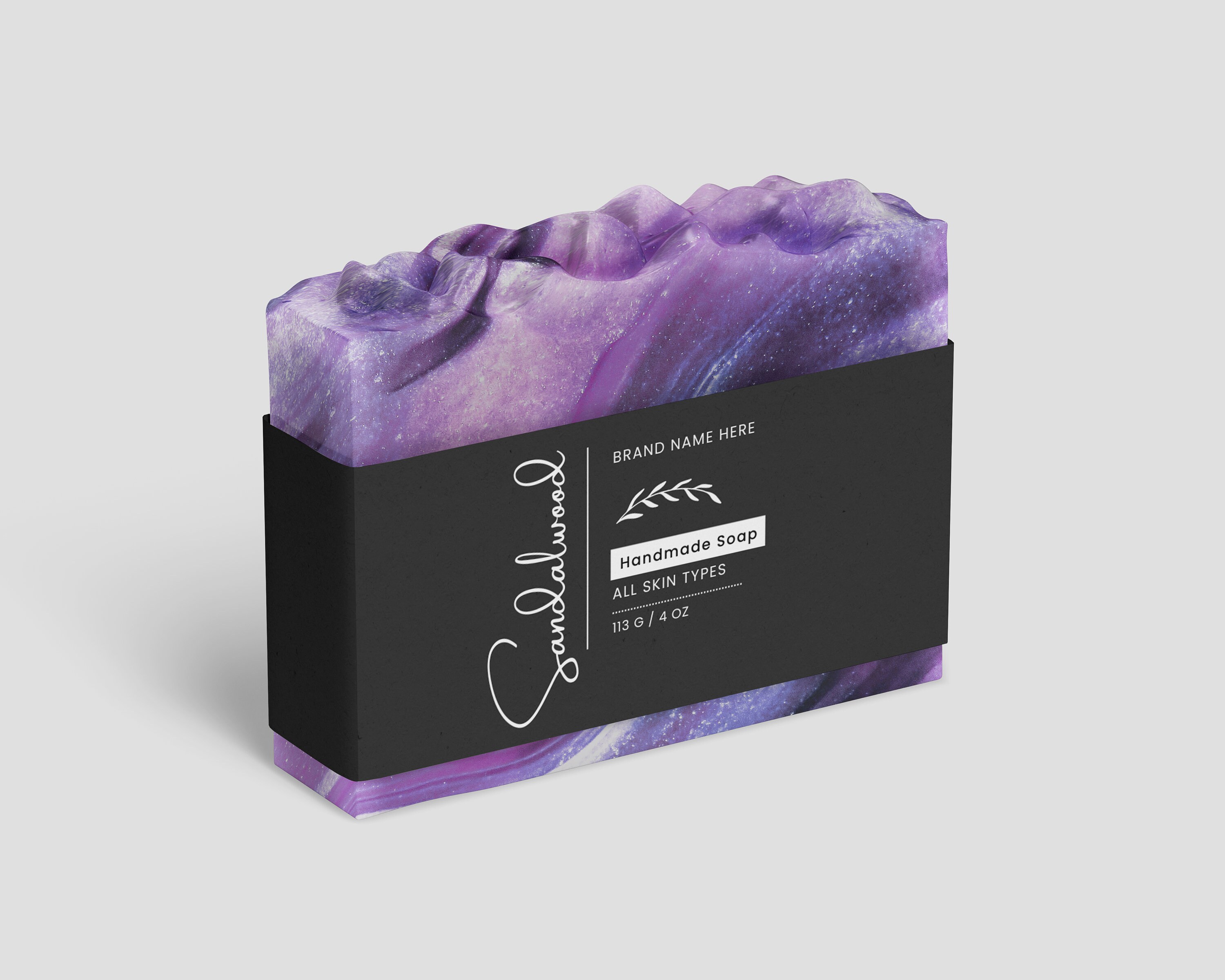 Soap Label Template, Editable Soap Bar Label Template, DIY Printable ...