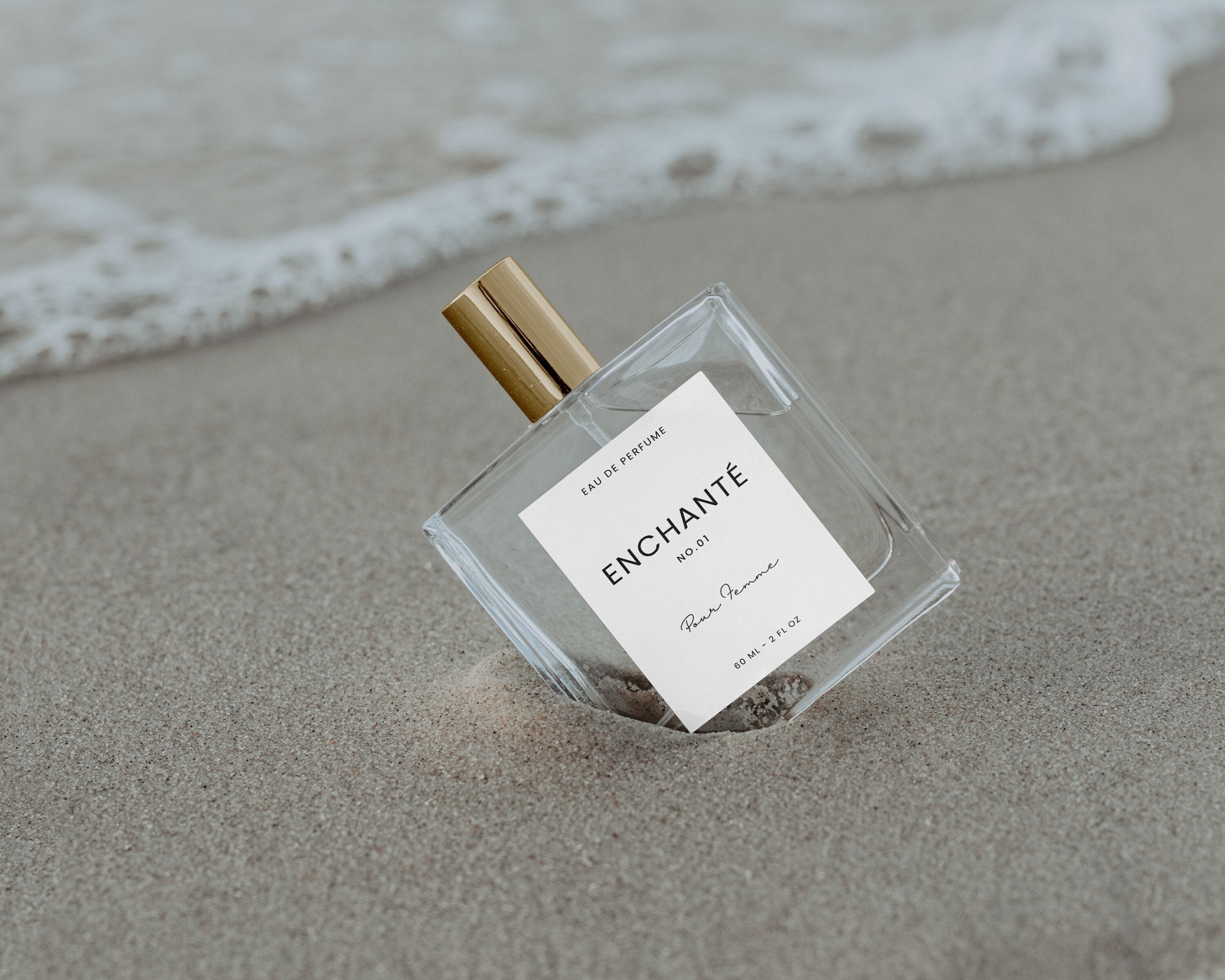 Perfume Label Design 