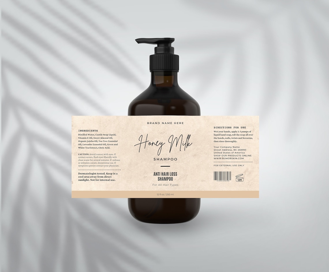Image 1 for 8 X 3 Label Template