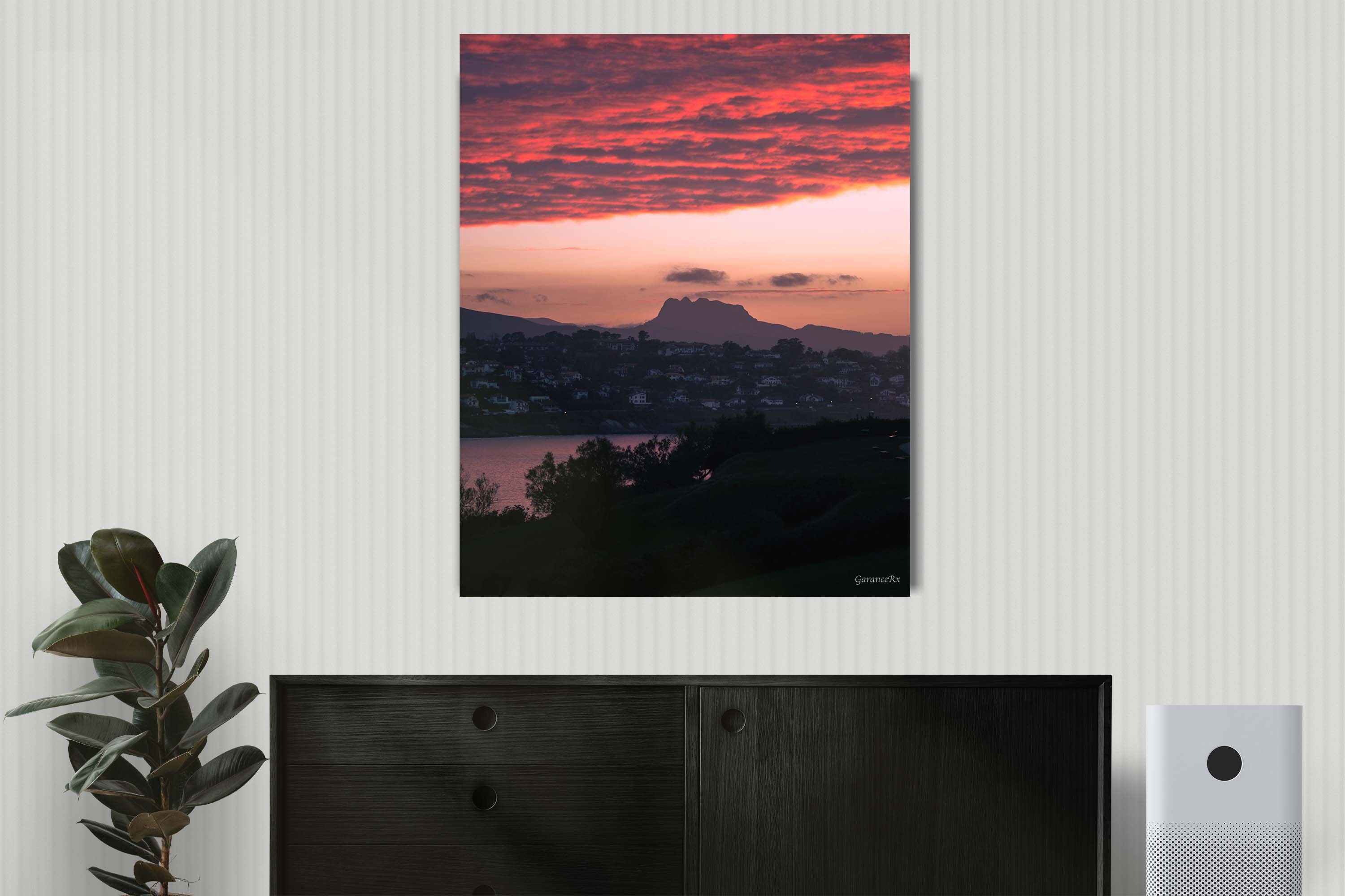 Tirage d'art Ciel en Feu