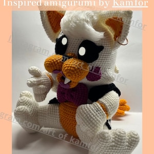 PDF CROCHET PATTERN Lolbit