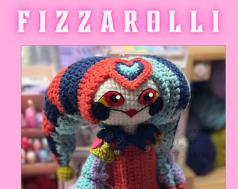 PDF CROCHET PATTERN Clown jester