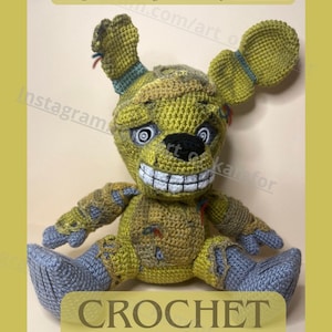 PDF CROCHET PATTERN Spring Bunny