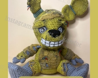PDF CROCHET PATTERN Spring Bunny