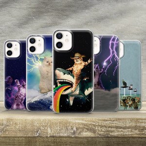  iPhone 14 Big Floppa Meme Cat Case : Cell Phones & Accessories