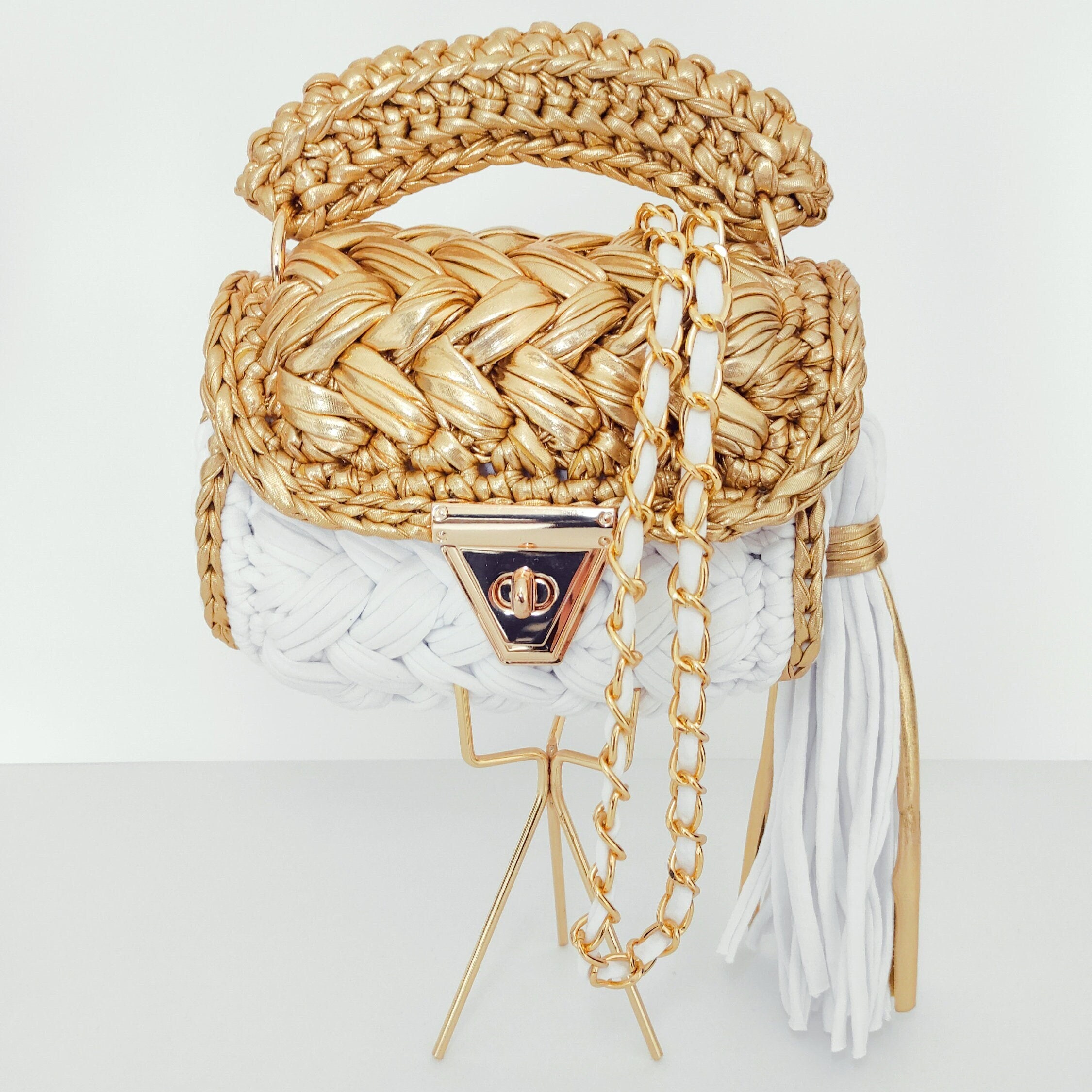 Chanel Limited Edition Rope Woven Flap Bag