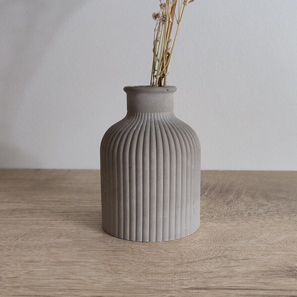 Concrete Vase Etsy