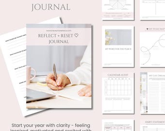 Reflect + Reset Journal - Year In Review