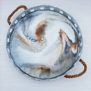Epoxy Resin Decorative Serving Tray