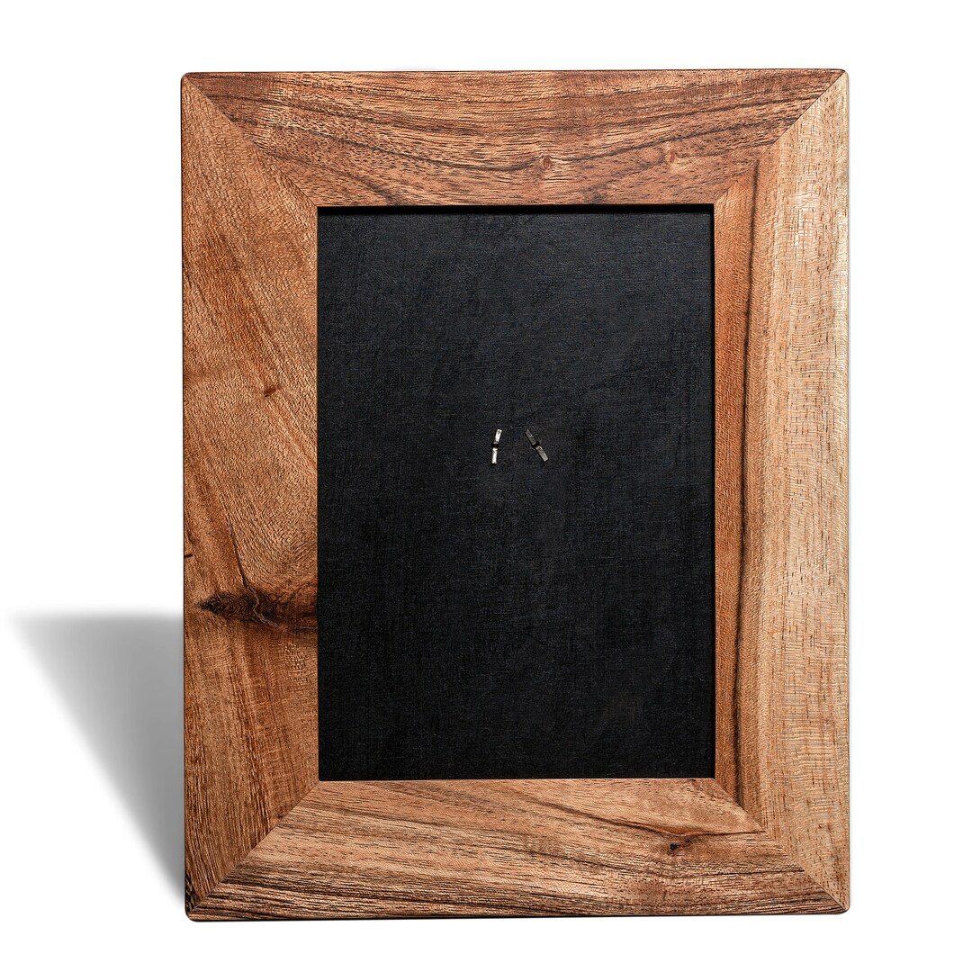 Handmade Wooden 4x6 Picture Frame, Handcrafted Picture Frame, Photo
