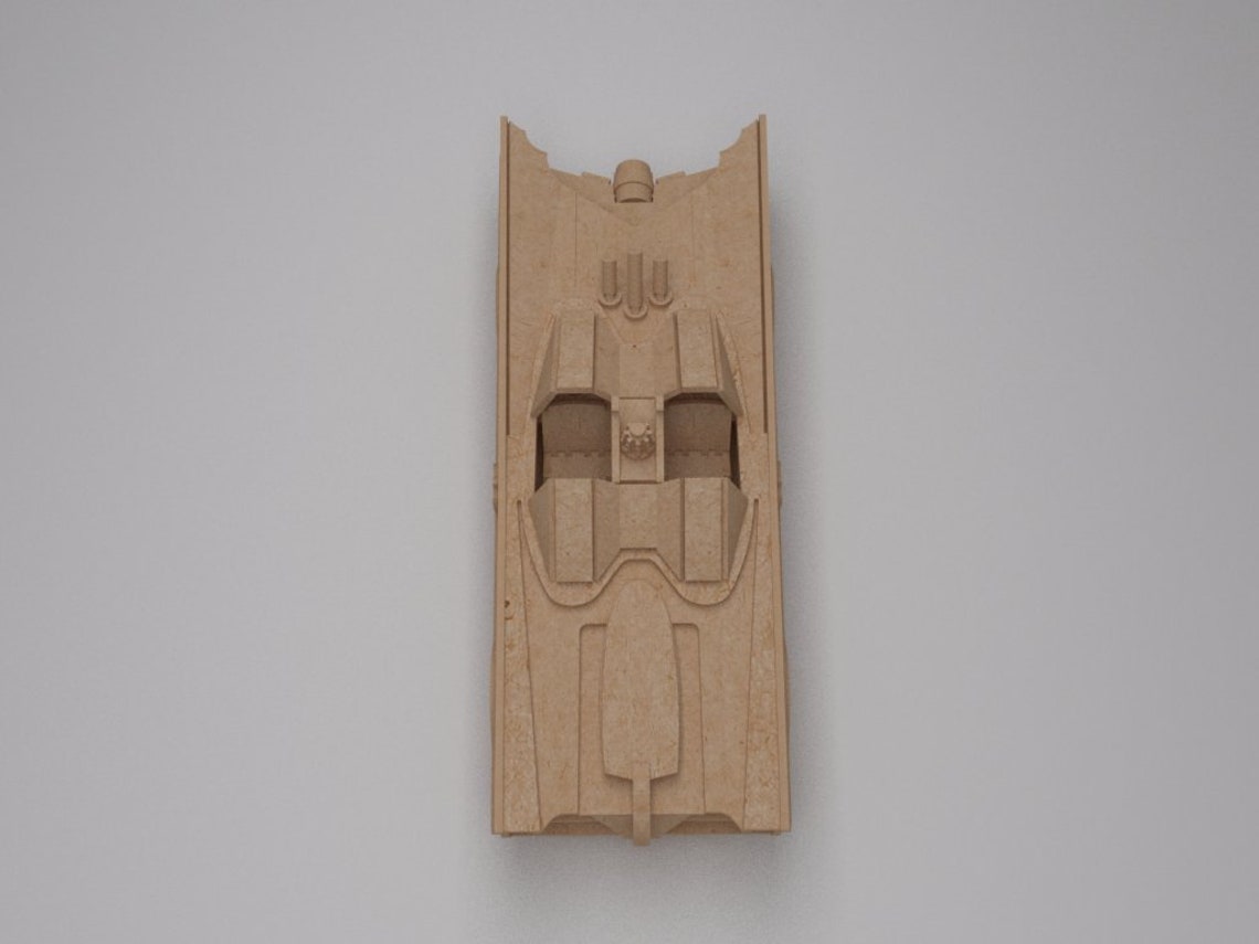 Batmobile Car - Laser Cut Files DXF CDR Vector Plans, Files Instant ...