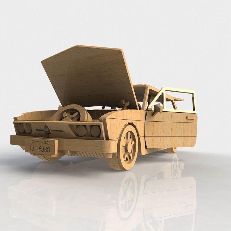 Vw Dxf Engine Laser Cut Volkswagen Brasilia SVG, DXF and CDR File Download (3mm) - Etsy