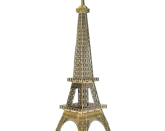 3D Wooden Model | 3D Puzzle | Structure | Eiffel Tower Laser Cut File Version 16