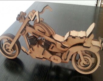 HD 3d Chopper Laser cut file
