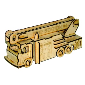 Download vettoriale cdr e dxf del file camion dei pompieri per taglio laser, dxf, cdr, file pdf versione 16