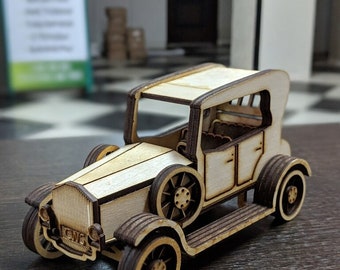 Vintage Classic Car Laser Cut Files – SVG, DXF & CDR, 3mm